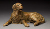 Bronze Canine Sculpture by Joy Beckner