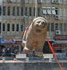 University of Toronto archaeologists - Lion Sculpture