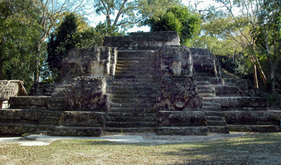 Stucco sculpture Mayan