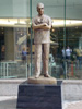 bronze portrait sculpture by Edd Hayes