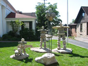 Calvin Babich Sculpture The Rock Family