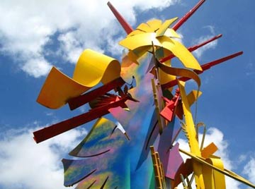 Albert Paley sculpture The Spirit of Volunteerism