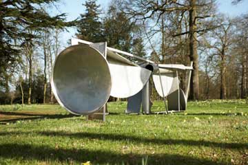 Double Tent by Sir Anthony Caro at Hatfield House