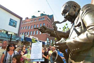 bronze sculpture by Chris Sharp