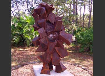 Dennis W. Bernhardt metal sculpture