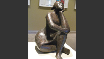 Elizabeth Catlett sculpture