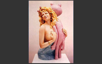 Jeff Koons sculpture