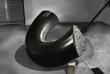 Jonathan Prince Broken Torus stone sculpture