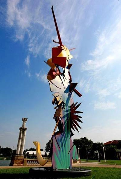 Albert Paley sculpture The Spirit of Volunteerism