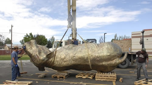 Chris Navarro Mammoth Sculpture