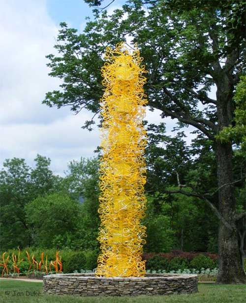 Chihuly sculpture at Cheekwood