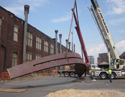 Elena Colombo Architectural Sculpture titled Bridge