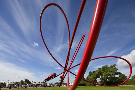 Goodwood Festival of Speed Alfa Romeo Sculpture