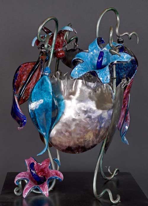 Ginny Ruffner sculpture