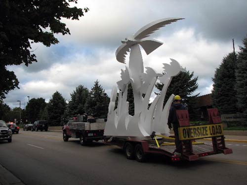 James Clover sculpture