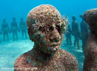 Jason deCaires Taylor Underwater Sculpture