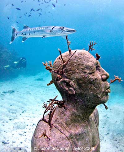Jason deCaires Taylor Underwater Sculpture