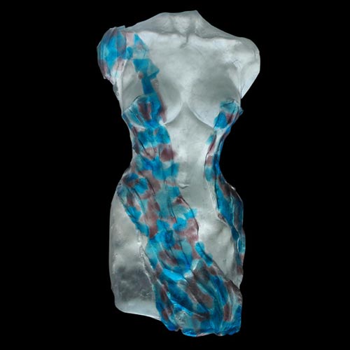 Margot Gotoff Glass Sculpture