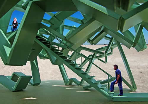 Michael Jantzen Solar Sculpture