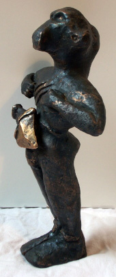 figurative bronze sculpture