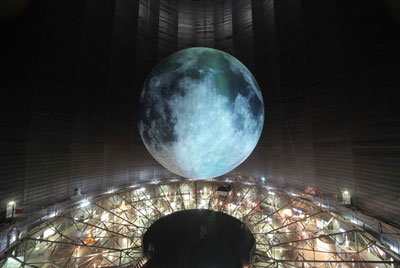 Wolfgang Volz - Moon Sculpture DUSSELDORF, Germany