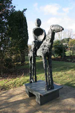 Mimmo Paladino sculpture