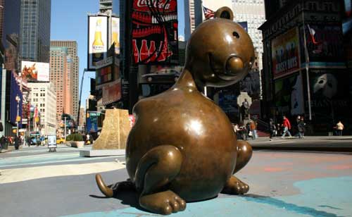 Tom Otterness sculpture