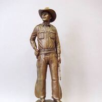 Texas Rangers Legends, Joaquin Jackson by Edd Hayes - search and link Sculpture with SculptSite.com