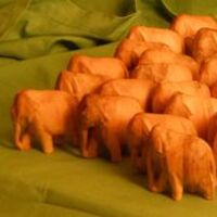 Elephants by John Adamson - search and link Sculpture with SculptSite.com