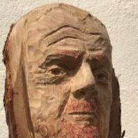 Sean Dyche Head in 5.5 hours by John Adamson - search and link Sculpture with SculptSite.com