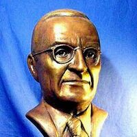 Harry Truman by Robert Toth - search and link Sculpture with SculptSite.com