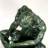 The Potter by Bill Batic - search and link Sculpture with SculptSite.com