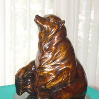 Bearly Serious - TS by Dawn Weimer - search and link Sculpture with SculptSite.com