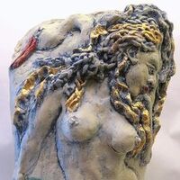 "Leda and the Swan" by Judith Unger - search and link Sculpture with SculptSite.com