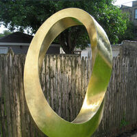 INFINITY (homage to Constantin Brâncuși) by Plamen Yordanov - search and link Sculpture with SculptSite.com