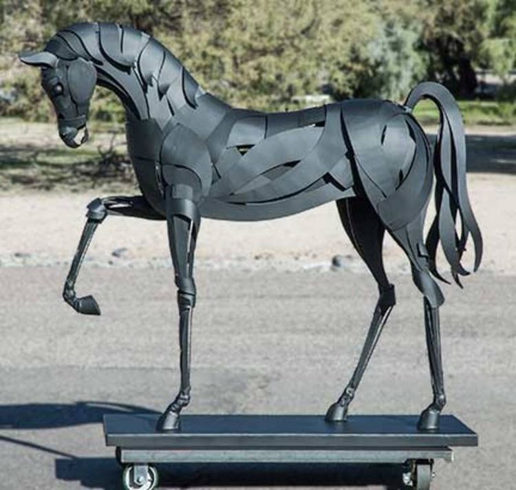 Spirit of the Horse by Mark Carroll - search and link Sculpture with SculptSite.com