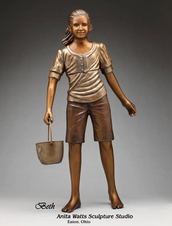 Beth by Anita Watts - search and link Sculpture with SculptSite.com