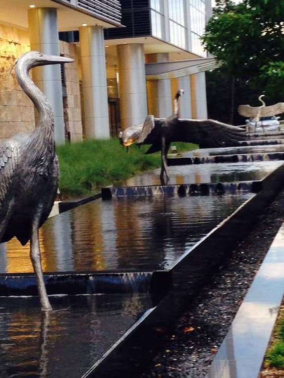 Monuments - Heron Creek by Edd Hayes - search and link Sculpture with SculptSite.com