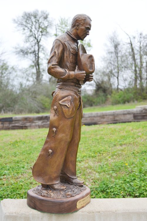 Western - This Cowboy's Prayer by Edd Hayes - search and link Sculpture with SculptSite.com