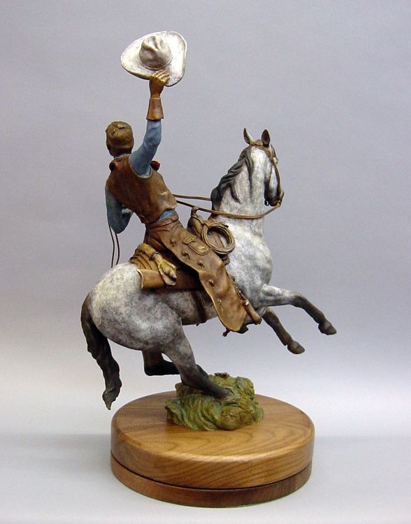 Western - The Signal by Edd Hayes - search and link Sculpture with SculptSite.com