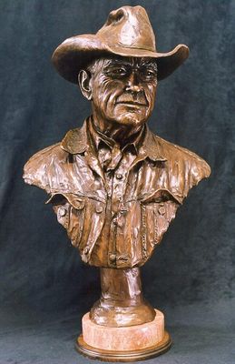 Portraits - Jasper by Edd Hayes - search and link Sculpture with SculptSite.com