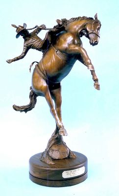 Legends of Rodeo - Marty Wood, Let the Good Times Roll by Edd Hayes - search and link Sculpture with SculptSite.com