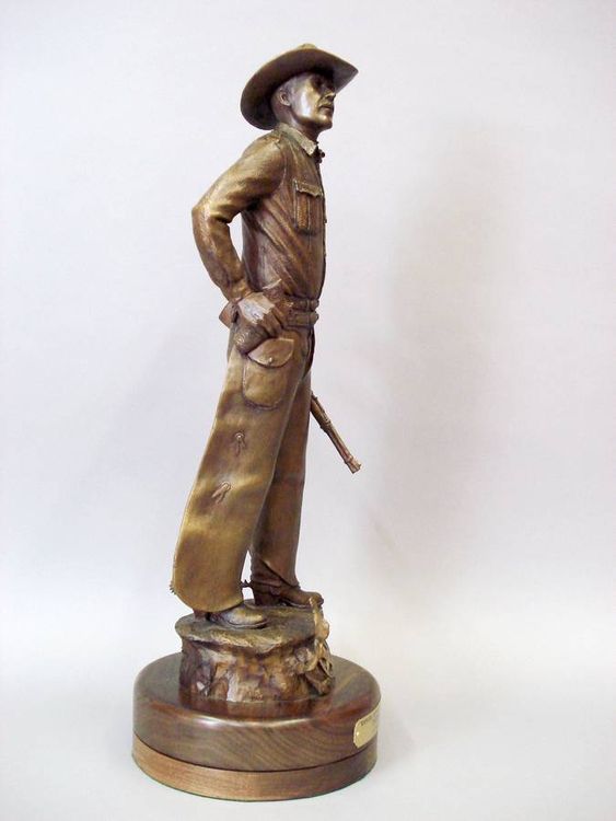 Texas Rangers Legends, Joaquin Jackson by Edd Hayes - search and link Sculpture with SculptSite.com