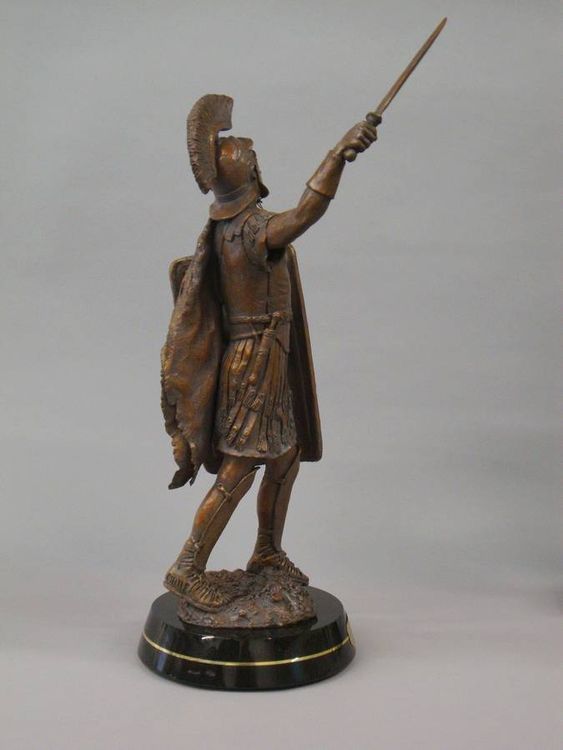 Ancient Warriors - Roman Centurion by Edd Hayes - search and link Sculpture with SculptSite.com