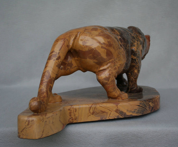 "Stealth" (Mountain Lion) by Gerald Sandau - search and link Sculpture with SculptSite.com