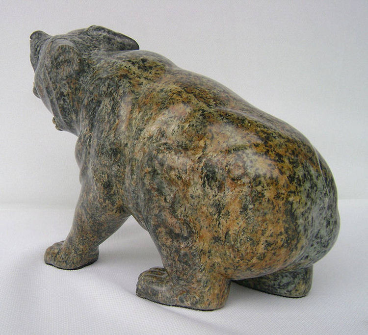 Aggression(Grizzly Bear) by Gerald Sandau - search and link Sculpture with SculptSite.com