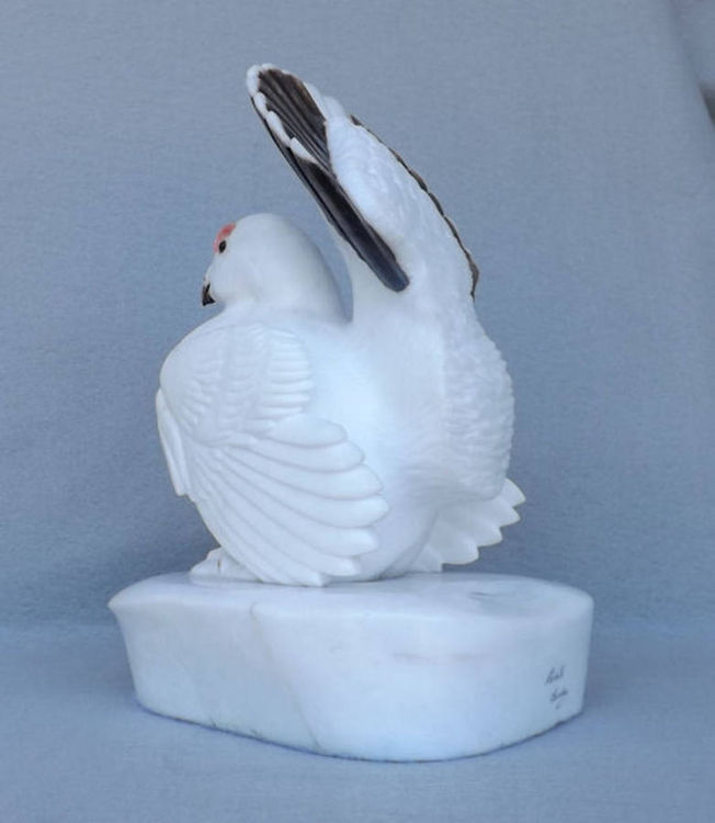 Willow Grouse by Gerald Sandau - search and link Sculpture with SculptSite.com