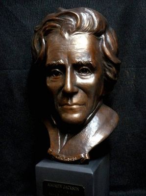 Andrew Jackson by Robert Toth - search and link Sculpture with SculptSite.com