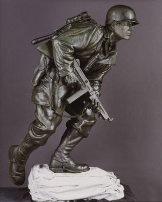 The Scout by Robert Eccleston - search and link Sculpture with SculptSite.com