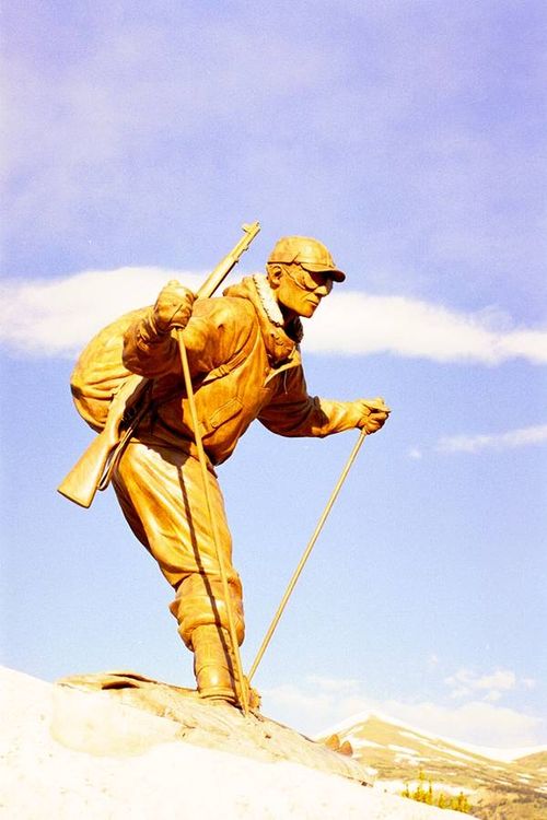 10th Mountain Division Memorial by Robert Eccleston - search and link Sculpture with SculptSite.com